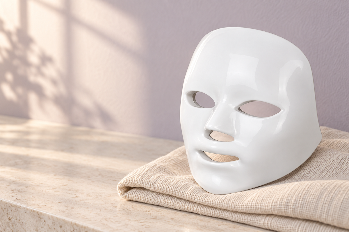 7-colour LED face mask